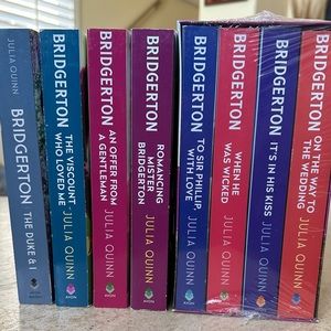 The Bridgerton Netflix Series Box Set Books 1-8
